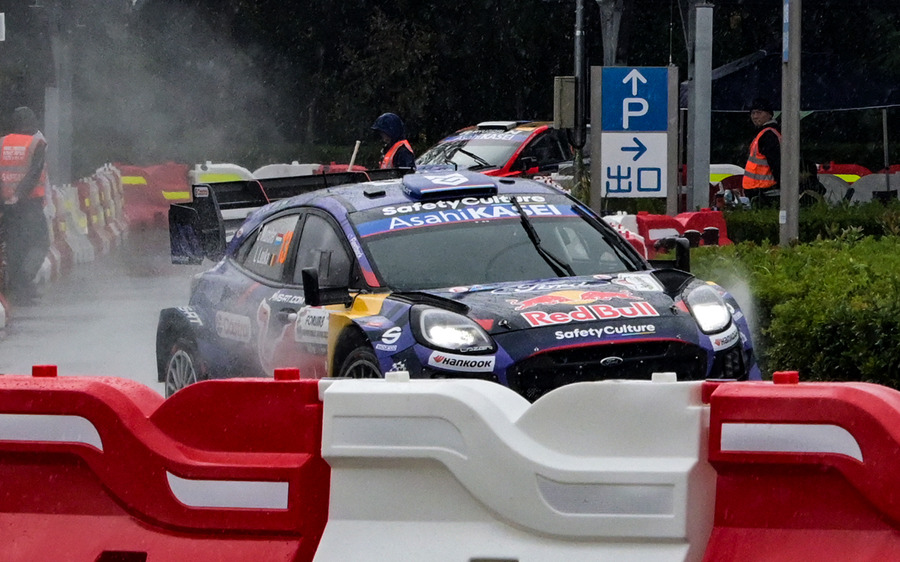 ラリージャパン最終日は雨の決戦、勝田選手が岡崎で2連続トップタイム、総合ではトヨタGRが表彰台を独占