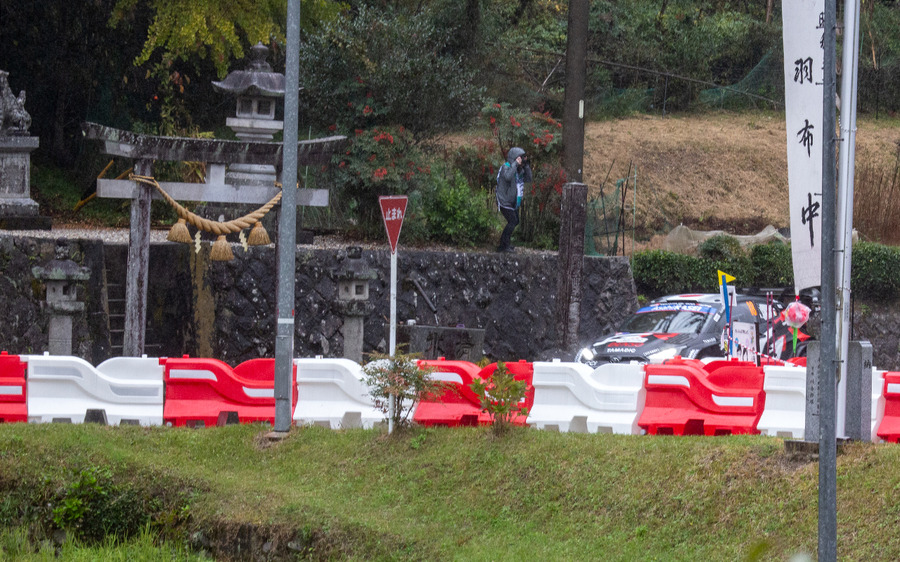 ラリージャパン最終日は雨の決戦、勝田選手が岡崎で2連続トップタイム、総合ではトヨタGRが表彰台を独占