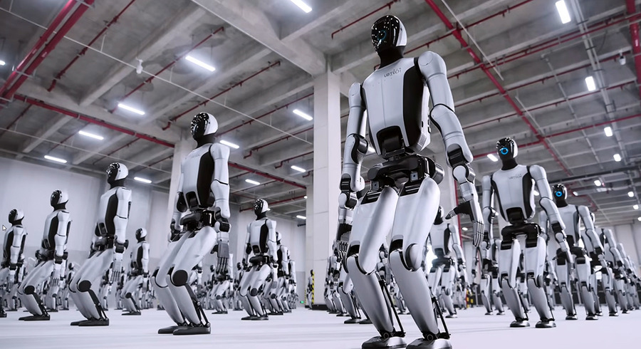 ついに来たヒューマノイド量産時代！UBTECHが「Walker S2」数100台の納入完了を動画で発表