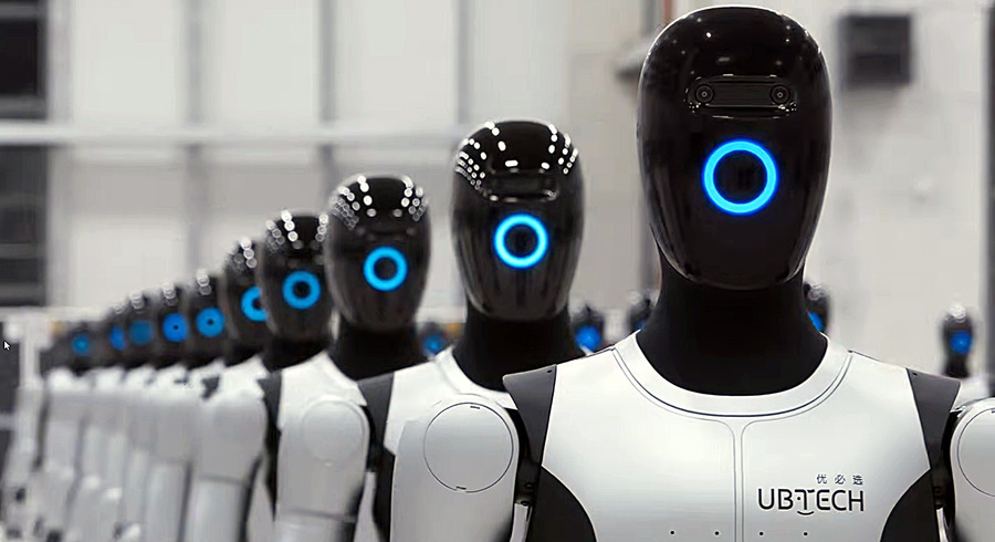 ついに来たヒューマノイド量産時代！UBTECHが「Walker S2」数100台の納入完了を動画で発表