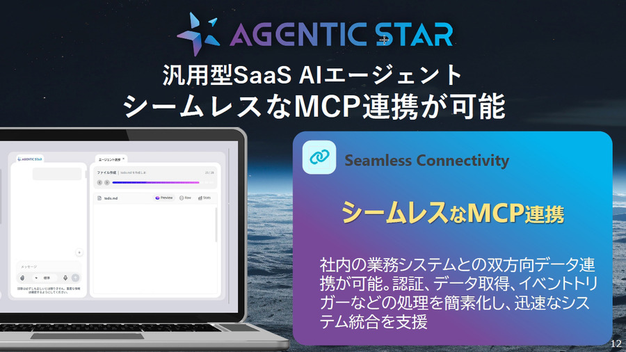 ソフトバンク、AIエージェントが自律的に業務を遂行「エージェンティック・スター」を発表　MCP対応で自動化を加速
