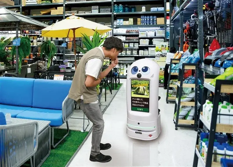 カインズ吉川美南店でAIロボット「Neibo」が12月から常設運用、売り場ナビを担当