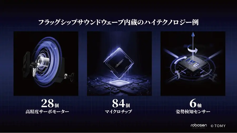 完全自動変形トランスフォーマー「フラッグシップ・サウンドウェーブ」先行予約を12/19より開始、Robosen