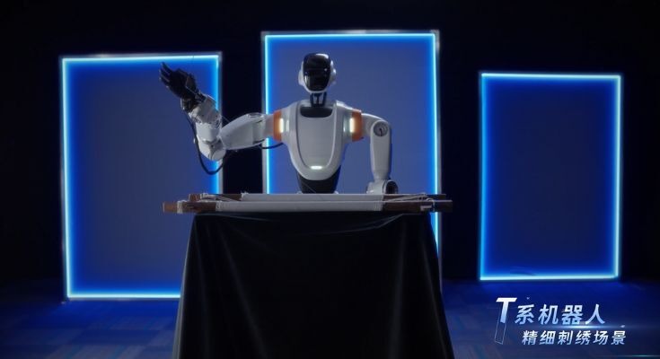 針に糸を通し刺繍するヒューマノイドロボットが中国で誕生・TARS Robotics