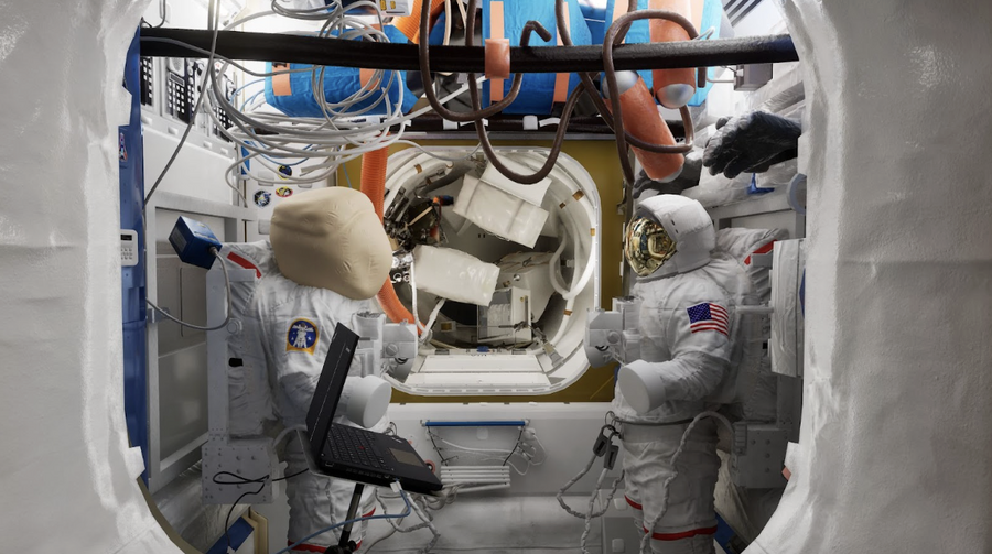 国際宇宙ステーション（ISS）の船内をリアルに仮想体験　光の表現を強化した「ISS Simulator」最新版を公開