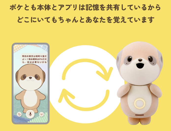 生成AIで会話が進化、シャープ「ポケとも」と実際に暮らしてわかった「共感する友達」感【レビュー】