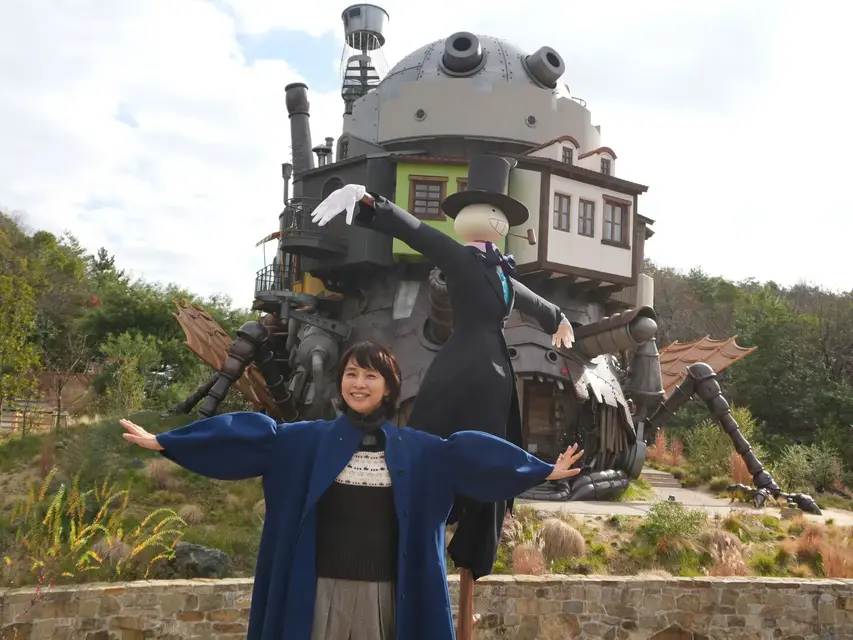 キキの部屋・サンの記憶・ロボット兵の優しさ「石田ゆり子が巡るジブリパークと世界観」ナレーターは清野菜名