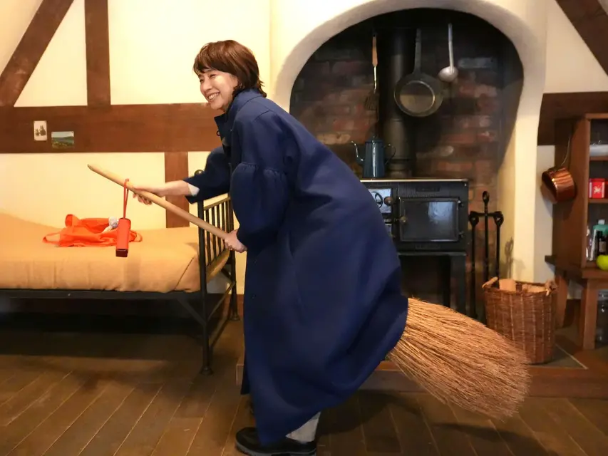 キキの部屋・サンの記憶・ロボット兵の優しさ「石田ゆり子が巡るジブリパークと世界観」ナレーターは清野菜名