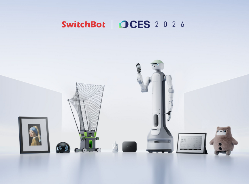 衣類を片付け、食器を下げる家庭用ヒューマノイドをSWITCHBOTがCESで公開　テニスロボットやパートナーロボットも