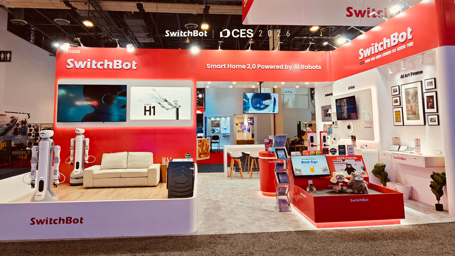 衣類を片付け、食器を下げる家庭用ヒューマノイドをSWITCHBOTがCESで公開　テニスロボットやパートナーロボットも