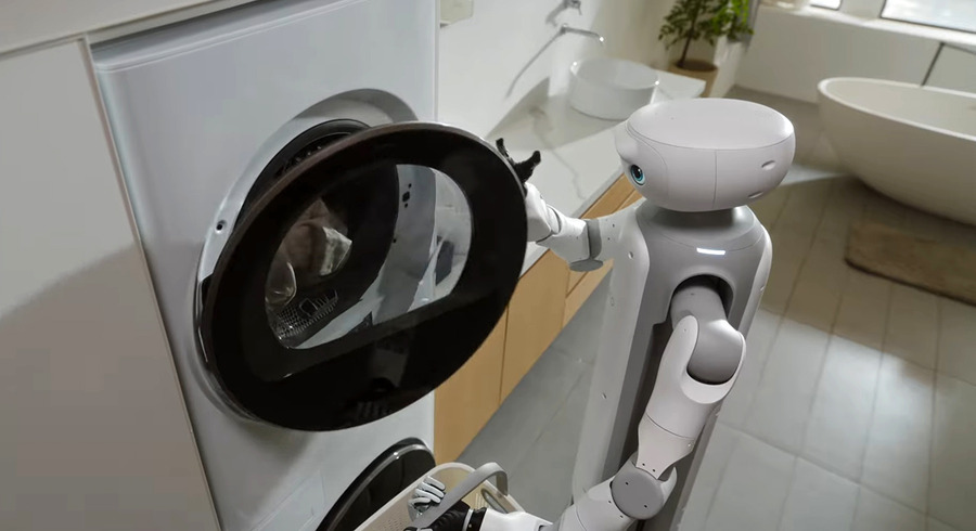 衣類を片付け、食器を下げる家庭用ヒューマノイドをSWITCHBOTがCESで公開　テニスロボットやパートナーロボットも