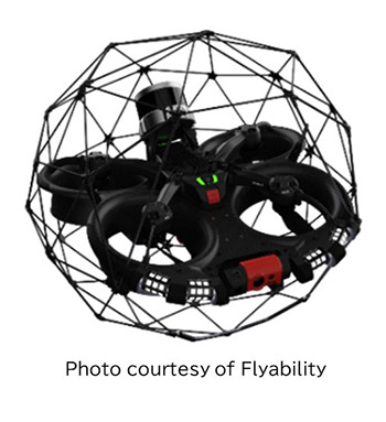 屋内点検用ドローン「ELIOS 3」で下水道の調査・点検を実施、約5日間を要する工程を2日間で完了　ブルーイノベーション