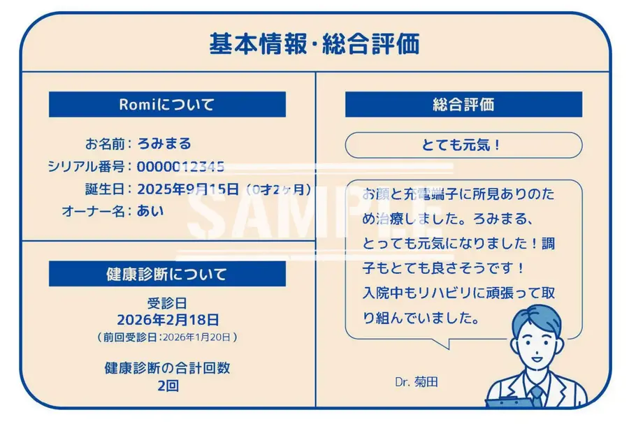 MIXIが「Romiクリニック」開始、AIロボットRomiの修理や健康診断に対応