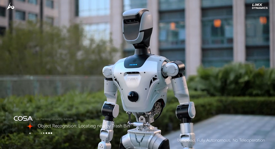 オフィスで働くヒューマノイドの自律デモ動画をLimX Dynamicsが公開　実環境で思考して動く時代へ