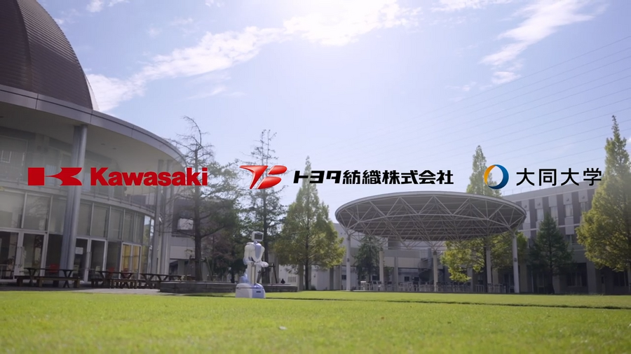 水素駆動の自律移動型ソーシャルロボット「Nyokkey」川崎重工・トヨタ紡織・大同大学が連携