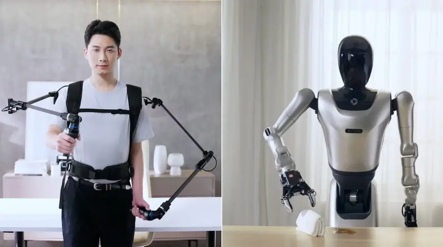 ヒューマノイド向け触覚フィードバック遠隔システムが販売開始、x-climbがDaimon Roboticsの代理店に