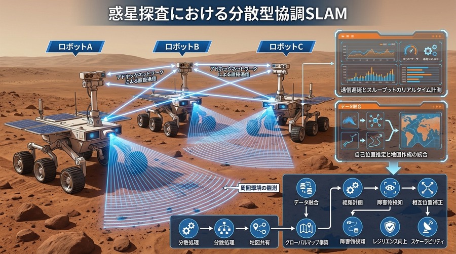 火星を模した地形で