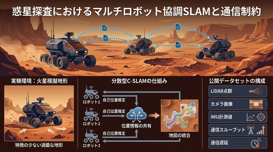 火星模擬地形で3