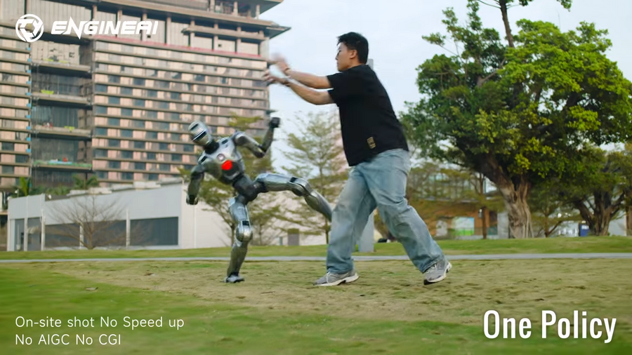 倒れてもすぐ立ち上がる！EngineAIヒューマノイド「PM01」最新動画の反響