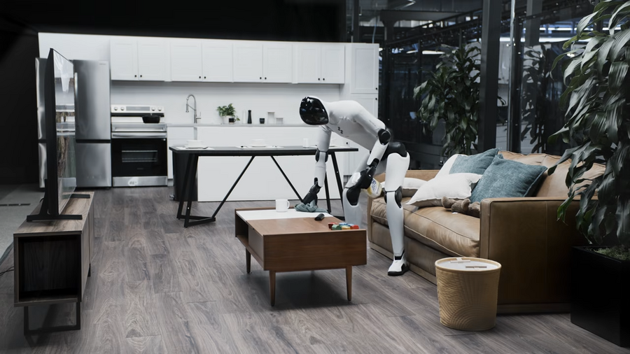 タスクを学び続けるFigure Helix 02、ヒューマノイドがリビング片付けを自律実行する動画を公開