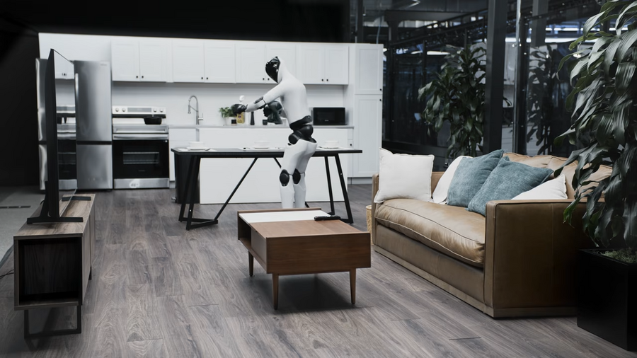 タスクを学び続けるFigure Helix 02、ヒューマノイドがリビング片付けを自律実行する動画を公開