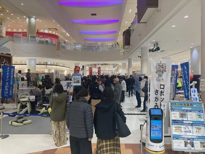 相模原市イベント、JAXAの宇宙機模型や各社ロボットなどが一堂に会した2日間