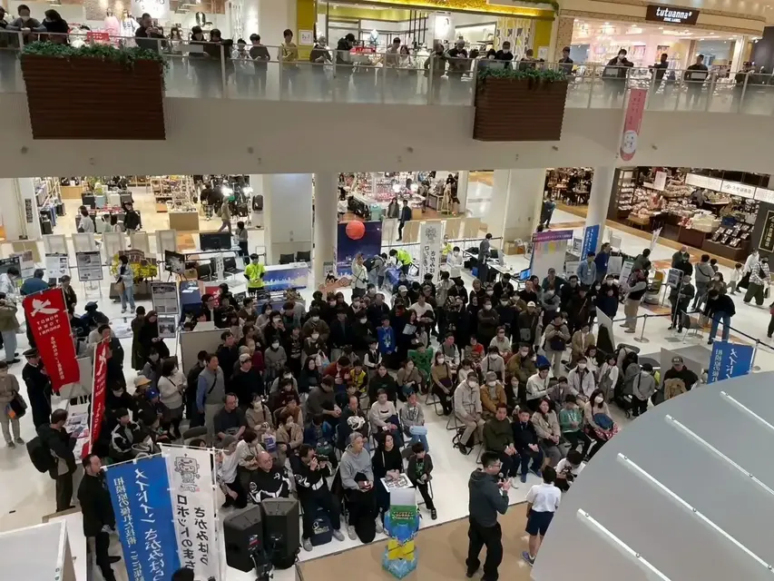 相模原市イベント、JAXAの宇宙機模型や各社ロボットなどが一堂に会した2日間