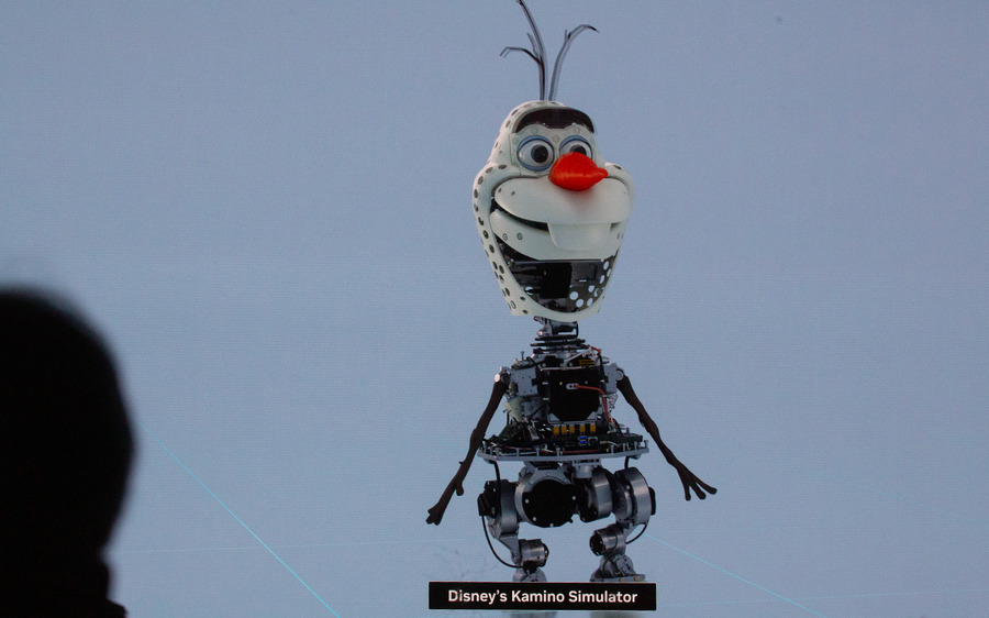 おなかにJetson！ディズニーの人気者「オラフ」が基調講演に登場　NVIDIA GTCで示されたフィジカルAIの未来