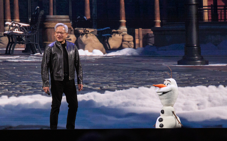 おなかにJetson！ディズニーの人気者「オラフ」が基調講演に登場　NVIDIA GTCで示されたフィジカルAIの未来