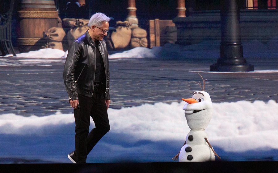 おなかにJetson！ディズニーの人気者「オラフ」が基調講演に登場　NVIDIA GTCで示されたフィジカルAIの未来