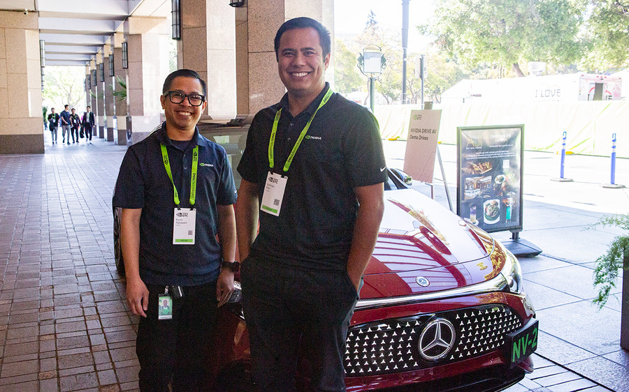 NVIDIA×メルセデス車で自動運転AI「Alpamayo」を体験　テスラやウェイモとの違いを解説／考えて走るAIの実力【GTC 2026】