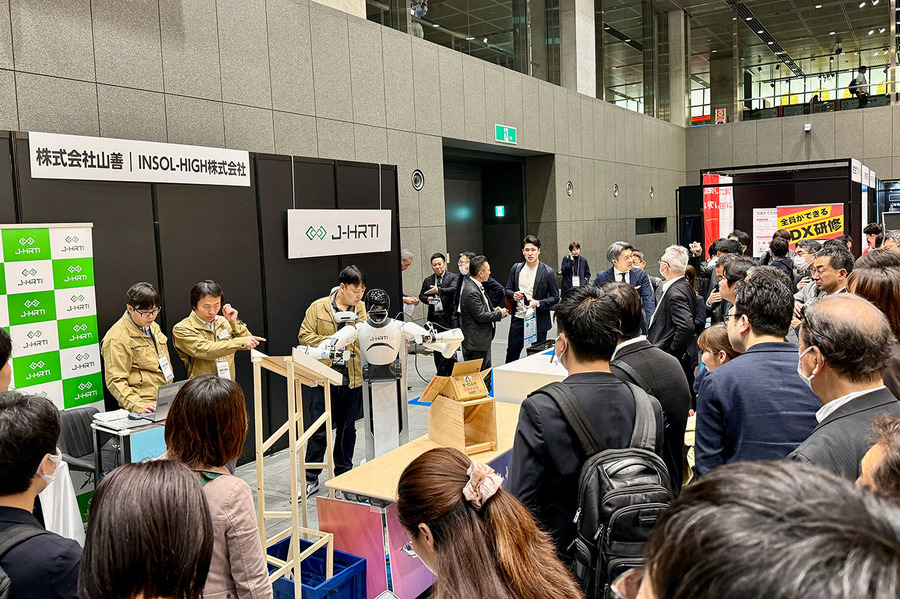 ヒューマノイドの箱詰めデモに注目集まる　INSOL-HIGHが語る「日本の勝ち筋」【AI博覧会インタビュー】