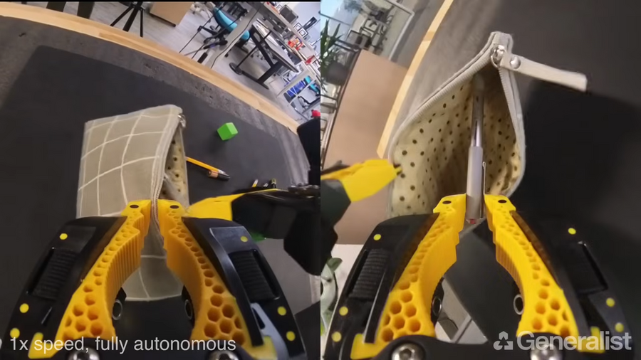 ロボットの学習を広げるAIモデルGeneralist「GEN-1」でタスク成功率99%達成