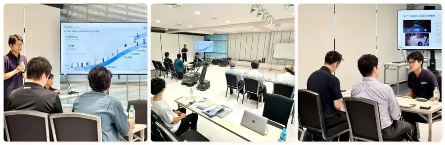 業務用清掃ロボット4機種を実演・比較できる無料商談会をセキドが新橋で開催【4/30】