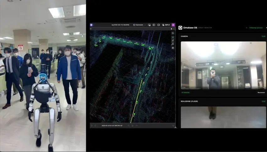 日本初！ヒューマノイドUnitree G1が筑波大学附属病院で実証実験｜ZEALSとQuickが実施
