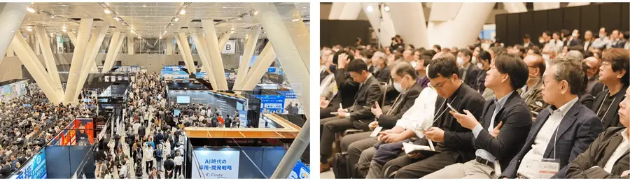 ＜「AI博覧会 Spring 2026」東京国際フォーラムの様子＞