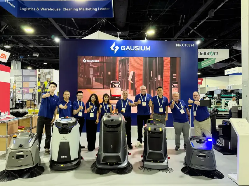 屋外清掃ロボット「Beetle 2.0」を北米初公開 MODEX 2026にGausiumが出展