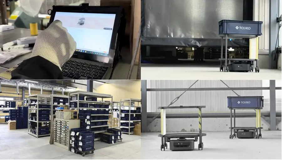 自律搬送ロボット「カチャカプロ」で刃物工場の生産性を向上 月間1,000回超の搬送業務を自動化