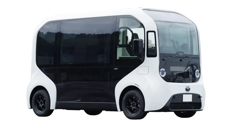 トヨタ自動車株式会社のモビリティサービス専用バッテリーEV「e-Palette」をベースとして改造した車両