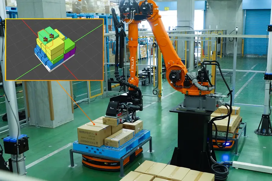 フィジカルAIが変える物流、ケースピッキング90%自動化の仕組みとは Mujin Japanの東電物流における導入事例