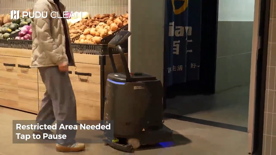 清掃ロボット新機能紹介動画をPUDU Roboticsが公開 マップ修正の即反映でタスクのリセットが不要に