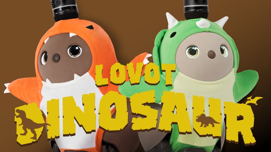 LOVOTの恐竜ウェアシリーズ第2弾「トリケラトプス」を6/26に発売 アクスタを集めると特別デザインが完成