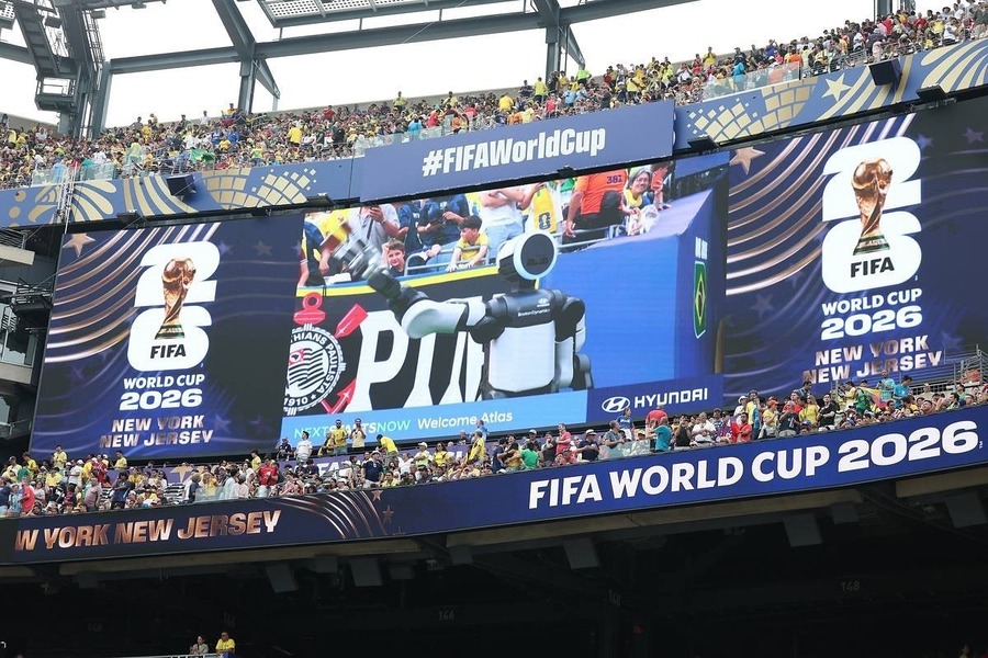 FIFAワールドカップ2026ハーフタイムショーにヒョンデのヒューマノイド「Atlas」が登場