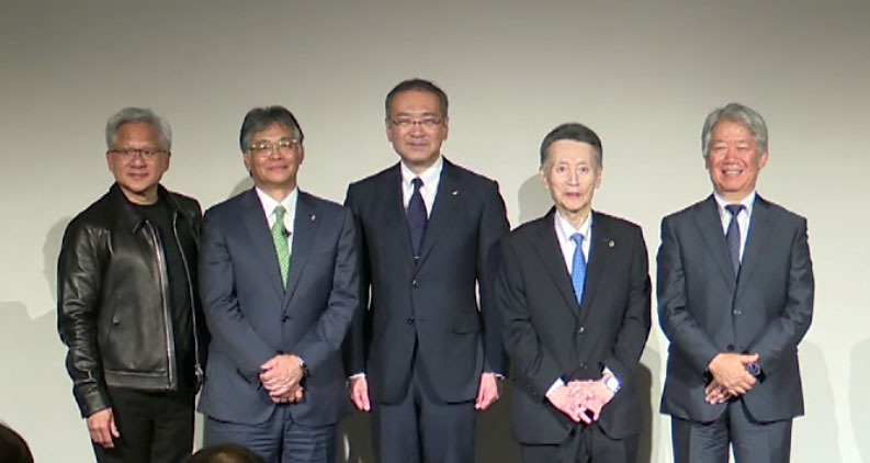 富士通・ファナック・安川電機・川崎重工がフィジカルAIで結集　NVIDIA「次の産業革命も日本から生まれる」