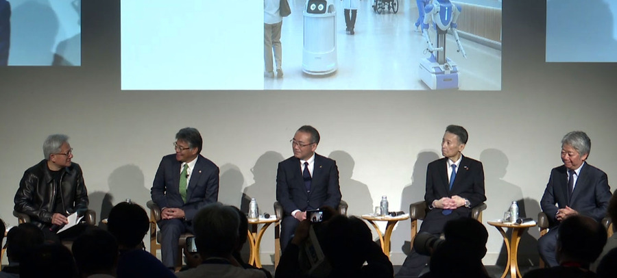 富士通・ファナック・安川電機・川崎重工がフィジカルAIで結集　NVIDIA「次の産業革命も日本から生まれる」