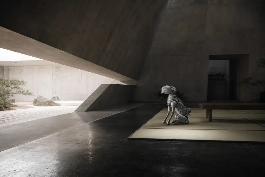 京都橘大学とKiQ、四足ロボット「AUN dog」を共同開発 人とロボットが共生する身体性を探究