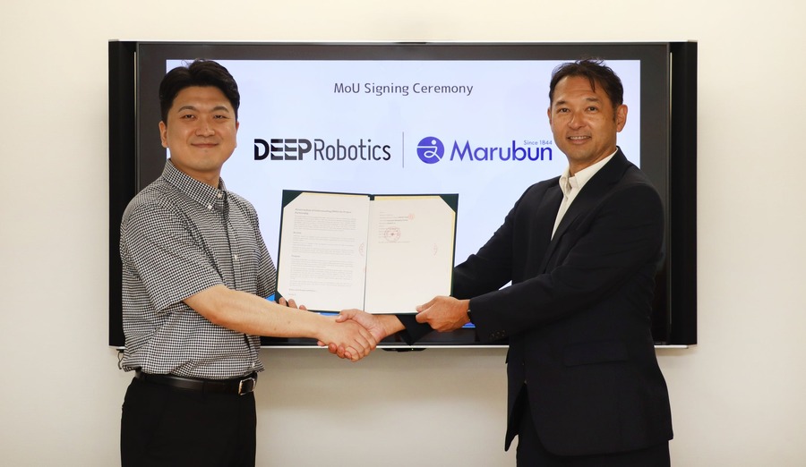 四足歩行ロボットで産業現場の無人化・自動化を加速、丸文とDEEP Roboticsが協業