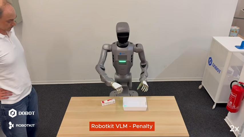 事前準備ゼロから48時間でヒューマノイドへのシステム統合を完了 RobotkitとDOBOT「Atom W」の事例動画