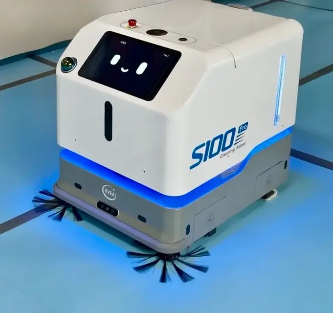清掃現場の人手不足をロボットで支援、SERTが業務用清掃ロボット「Sveabot S100 Pro M」の全国展開を本格化
