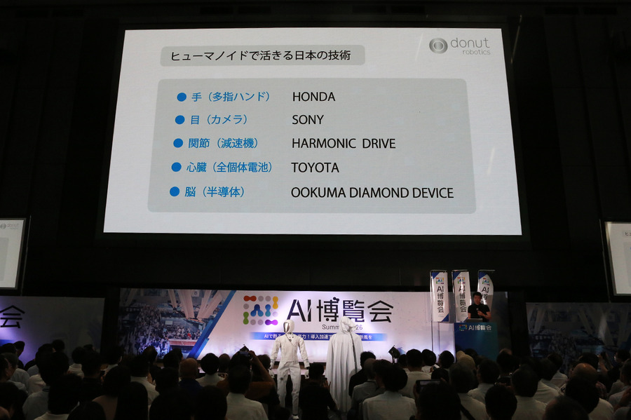 「最強のヒューマノイドは日本から生まれる」日本の勝機とは　今秋発表の新型モデルも先行披露　ドーナッツロボティクス